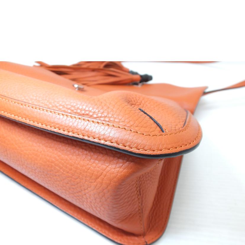 GUCCI グッチ/バンブーレザーショルダーバッグ/370826//520***/ABランク/88