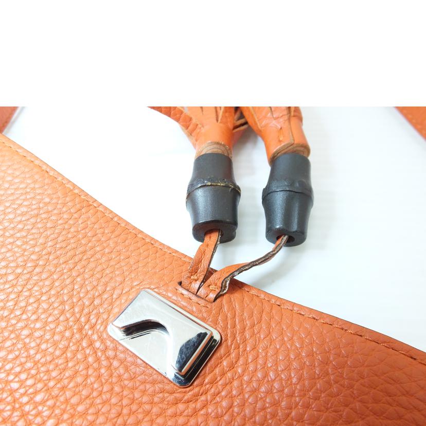 GUCCI グッチ/バンブーレザーショルダーバッグ/370826//520***/ABランク/88