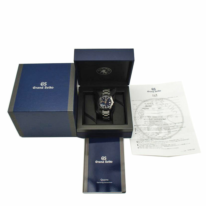 SEIKO セイコー/グランドセイコーGMT50thモデル/メンズ/クオーツ/SBGN009//037******/Aランク/75