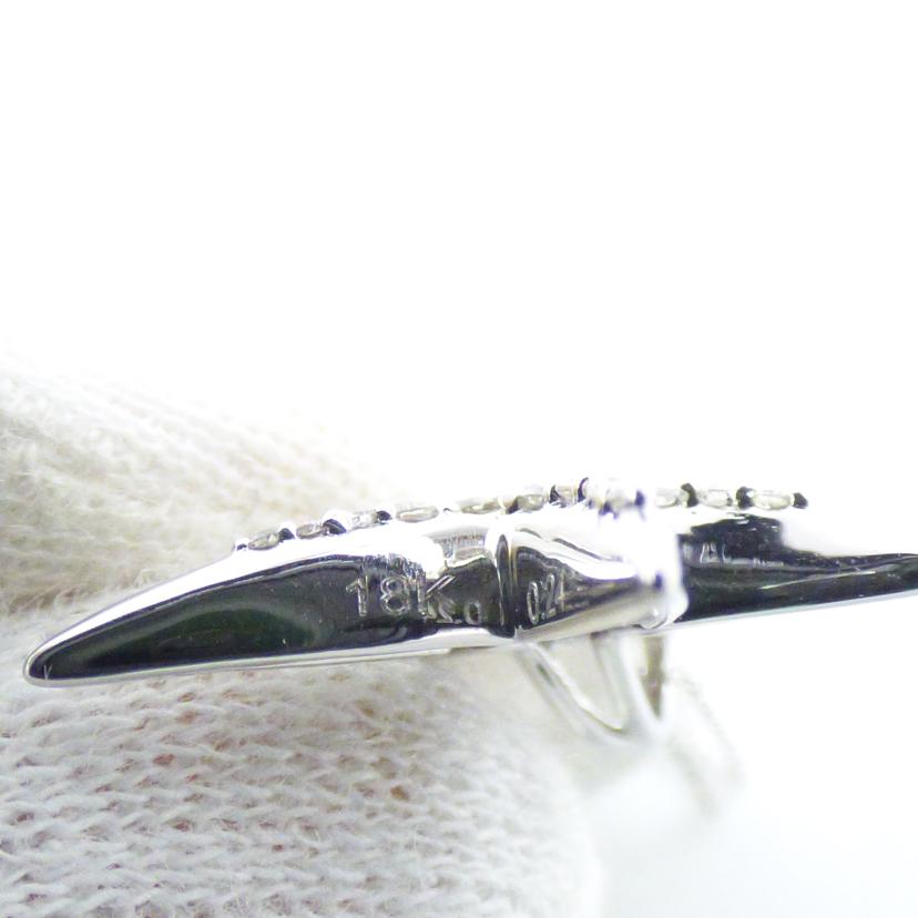 K18WGダイヤネックレス0.24//ABランク/64