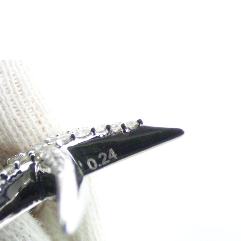 K18WGダイヤネックレス0.24//ABランク/64