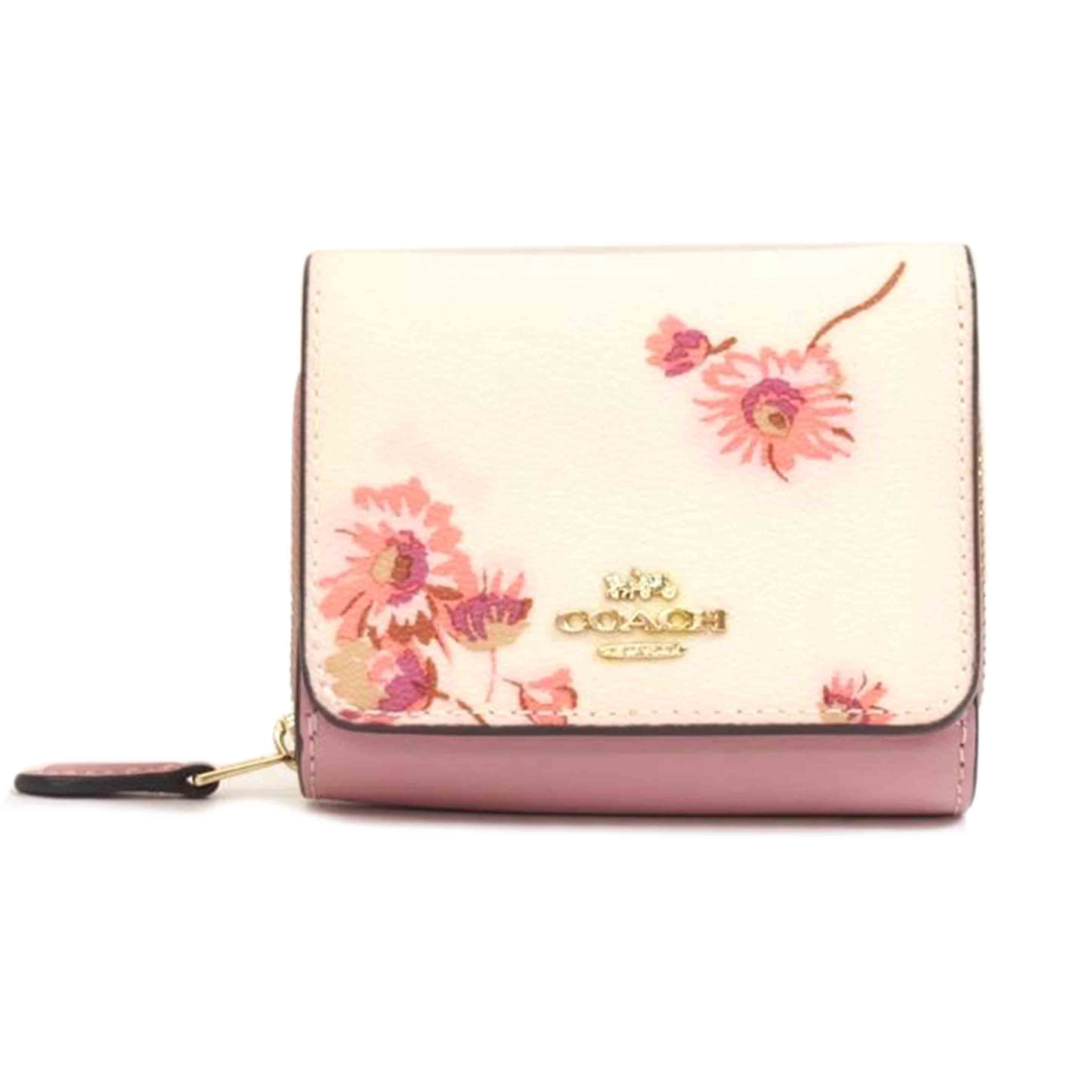 COACH コーチ/フローラルプリント三つ折り財布/F87761//J19**/ABランク/71