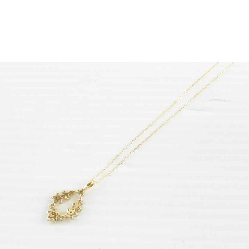 K18ダイヤネックレス0.35//ABランク/64