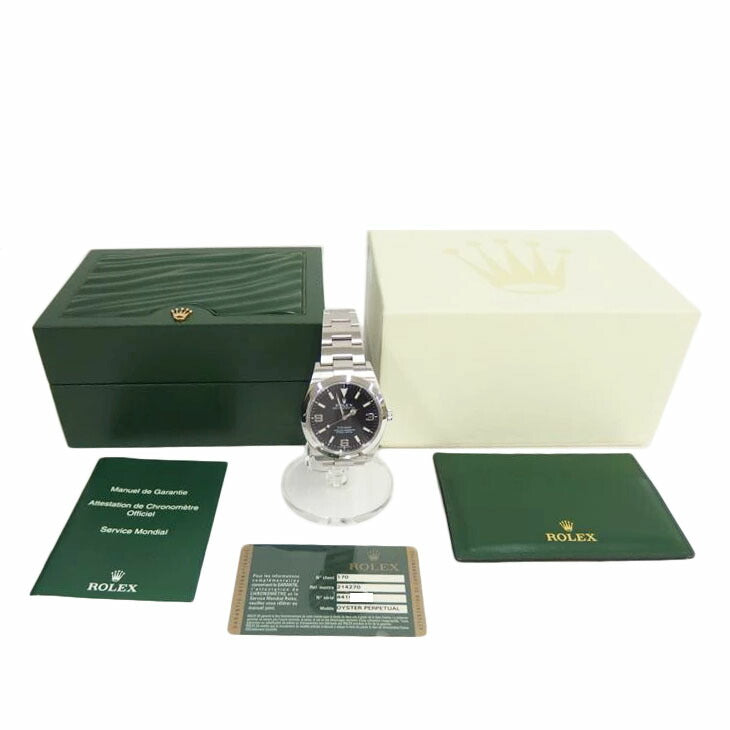ROLEX ロレックス/エクスプローラー1/ランダムルーレット/214270//441*****/SAランク/82