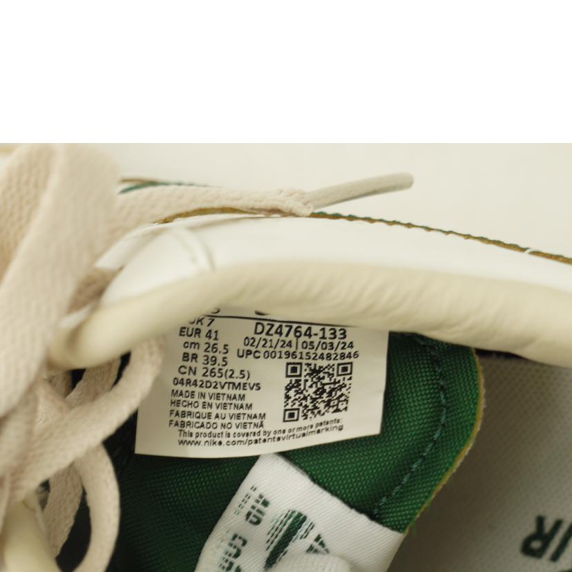 NIKE ナイキ/Air Force1Low Green and Muslin/DZ4764-133//Aランク/69