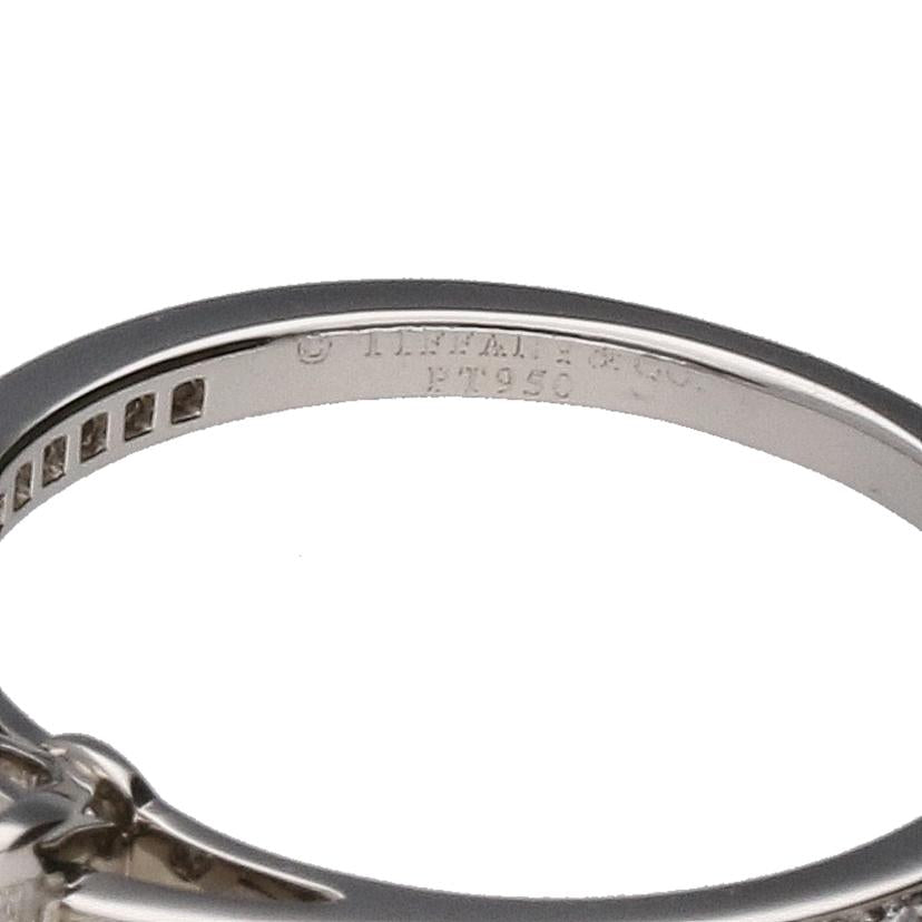 TIFFANY&Co ティファニー/PT950ダイヤリング0.44/#13/T鑑定/3.2//29141713/0.44/Aランク/75
