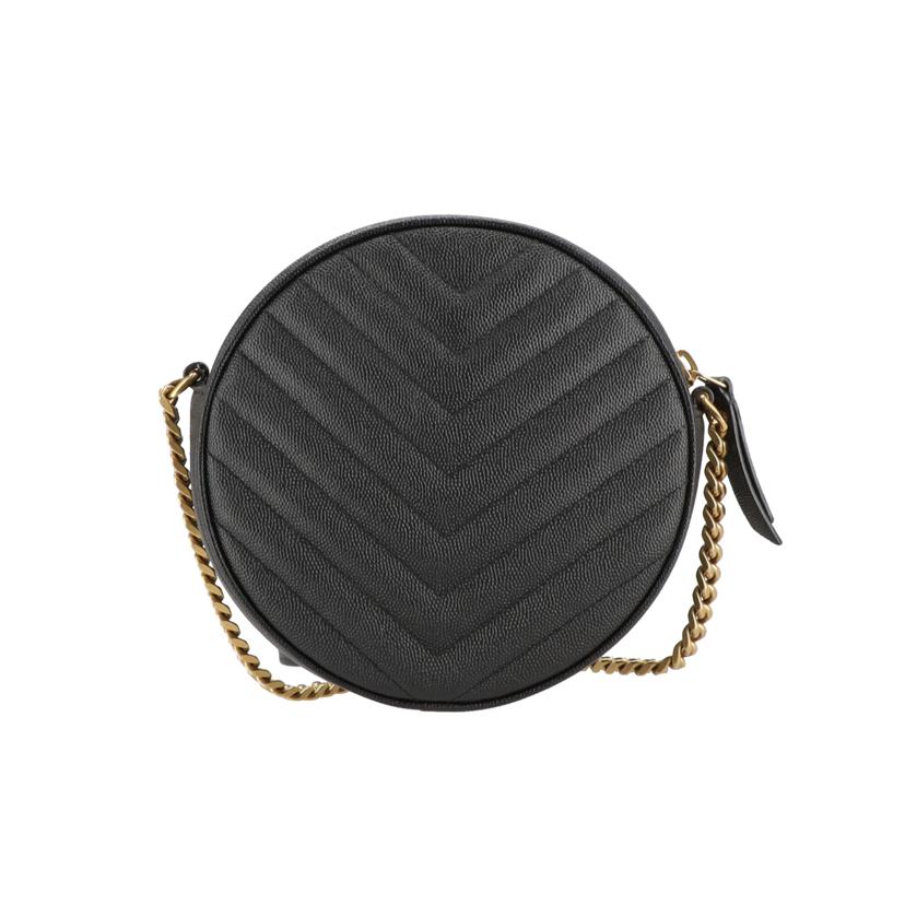 SAINT LAURENT サンローラン/ヴィニルモノグラム/チェーンショルダーバッグ/610436//101*/Bランク/19