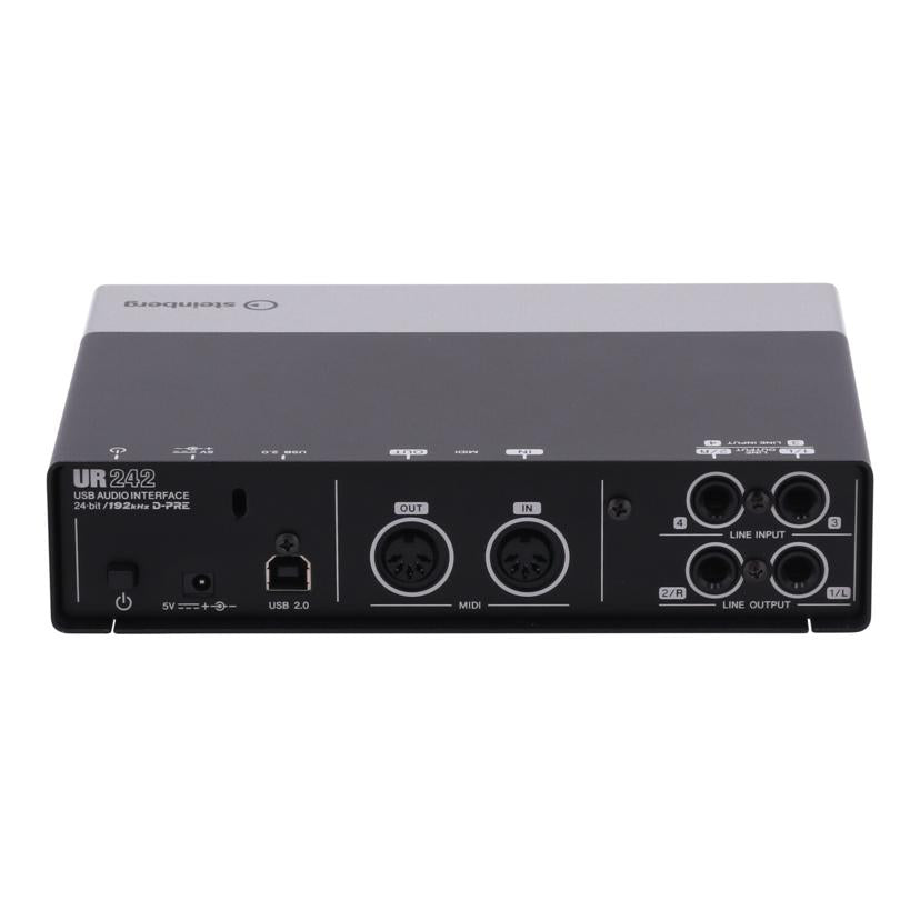 Steinberg スタインバーグ/オーディオインターフェース/UR242//21ULEZZ01017/Bランク/75
