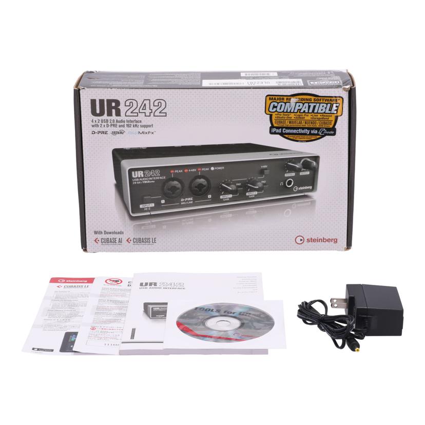 Steinberg スタインバーグ/オーディオインターフェース/UR242//21ULEZZ01017/Bランク/75