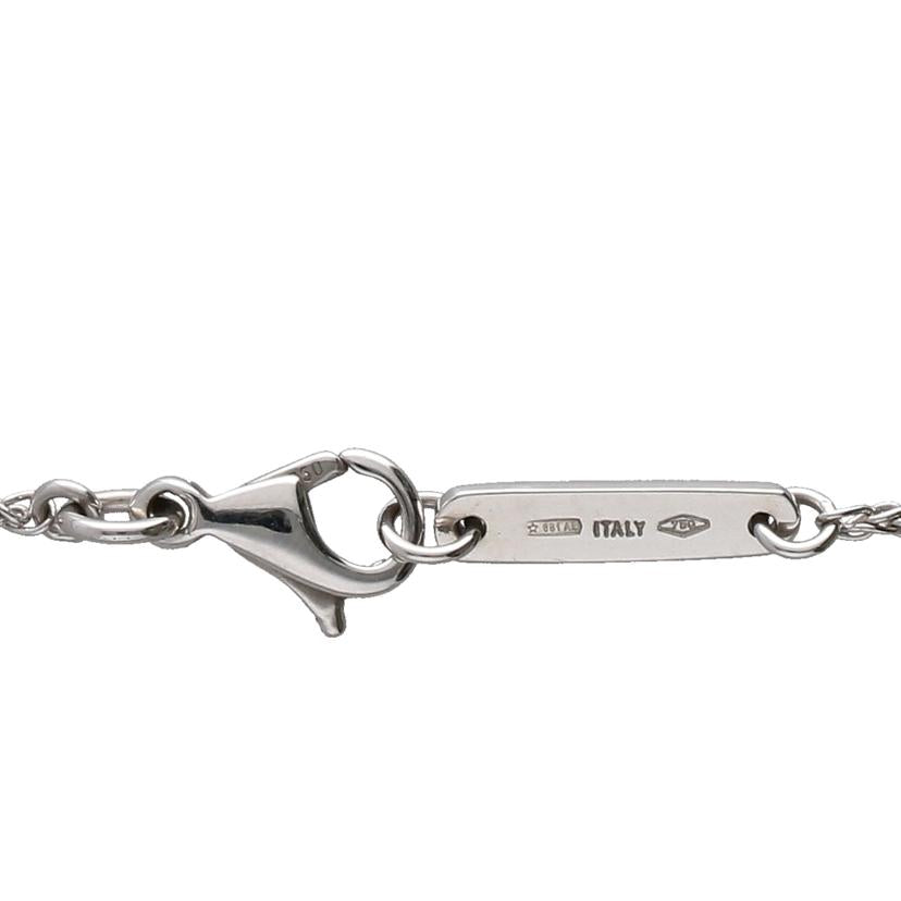 BVLGARI ブルガリ/BVLGARI 750WGクオーレダイヤネックレス/4.4//42cm/Aランク/75