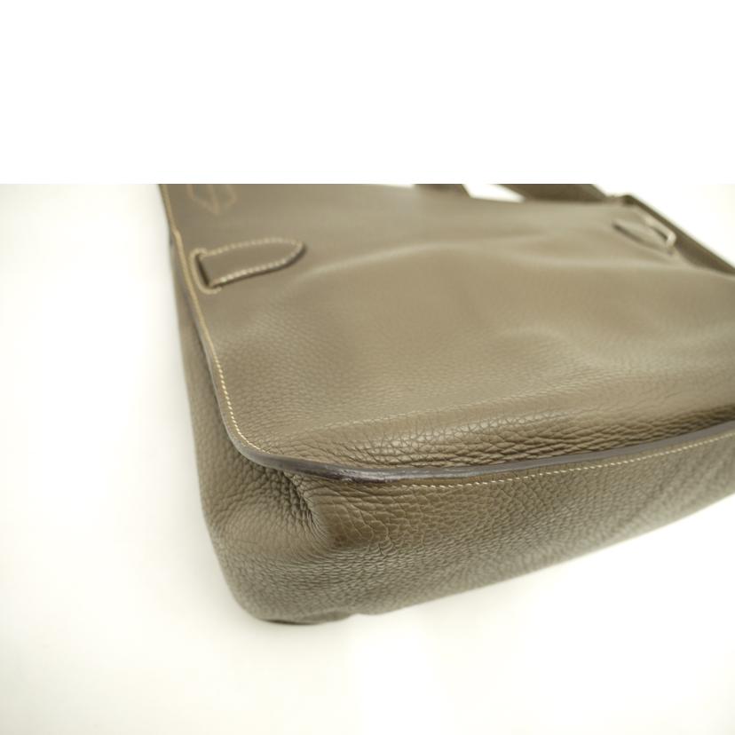 HERMES エルメス/△ジプシエール34/トリヨンクレマンス/トープ//□Q(*****/ABランク/69