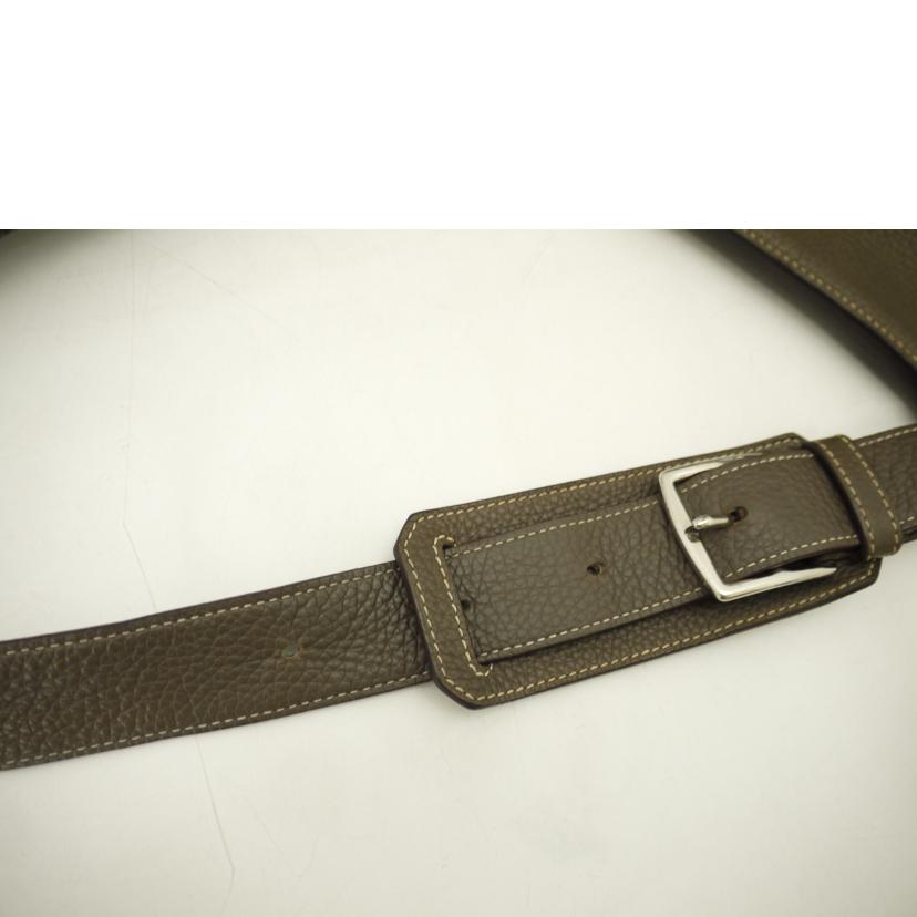 HERMES エルメス/△ジプシエール34/トリヨンクレマンス/トープ//□Q(*****/ABランク/69