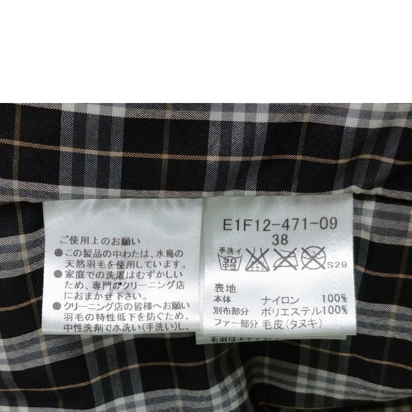 BURBERRY BLUE LEBEL バーバリーブルーレーベル/レディース ダウンジャケット//Bランク/52