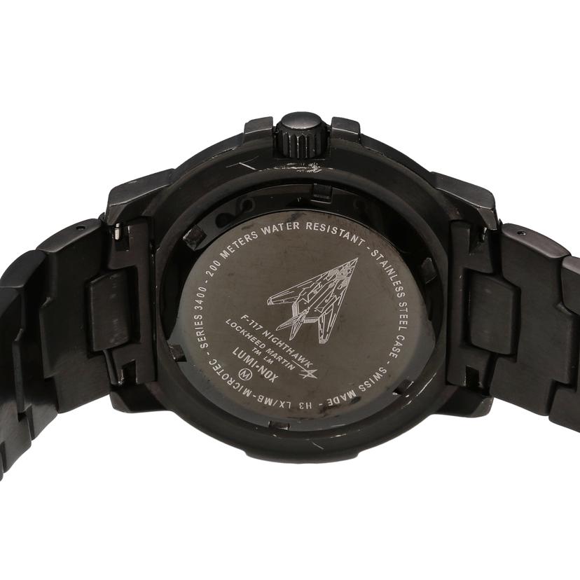 LUMINOX ルミノックス/F-117ナイトホーク/クォーツ/3400-200//Bランク/75