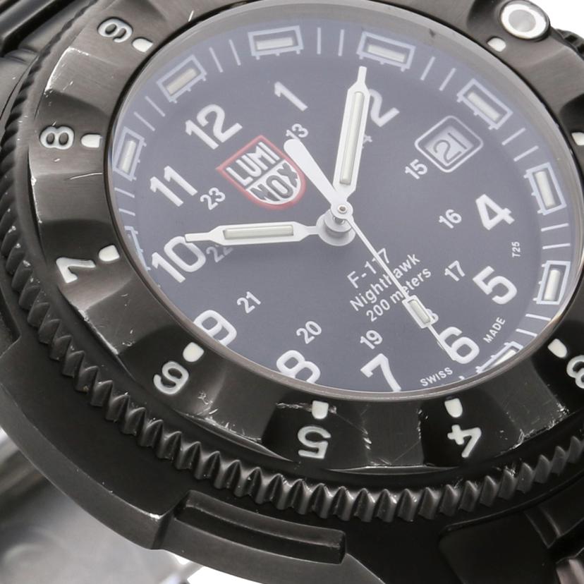 LUMINOX ルミノックス/F-117ナイトホーク/クォーツ/3400-200//Bランク/75