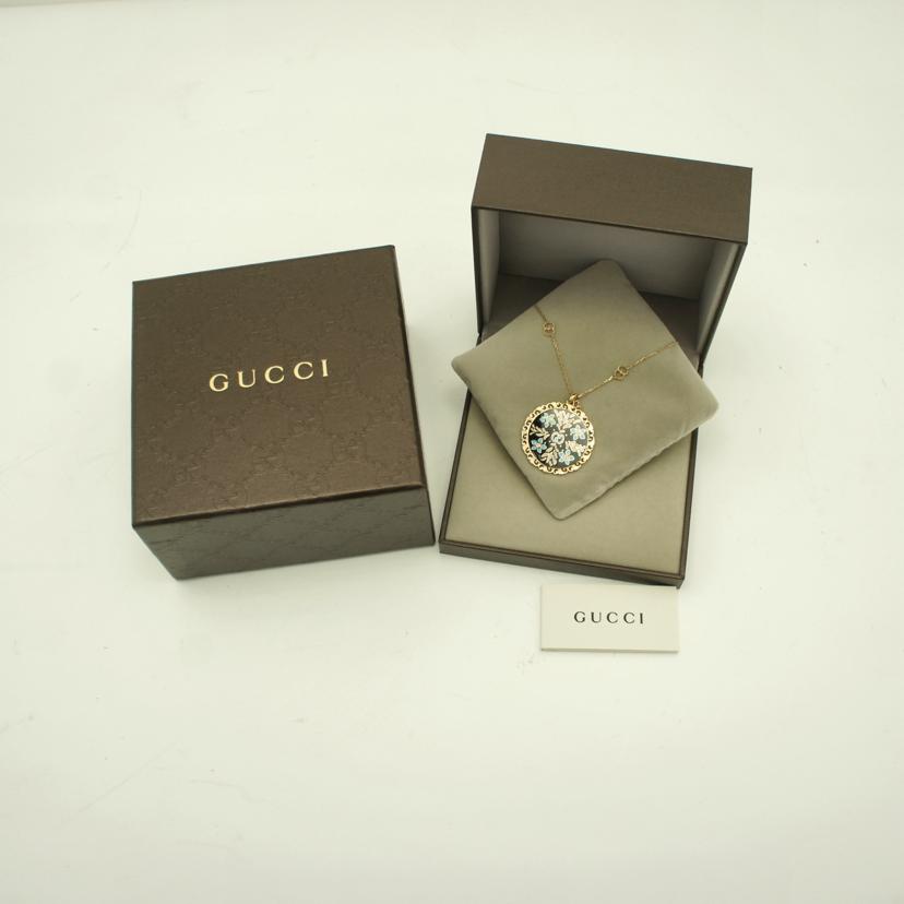 GUCCI グッチ/GGアイコンブルーム750ネックレス/78cm//Aランク/69