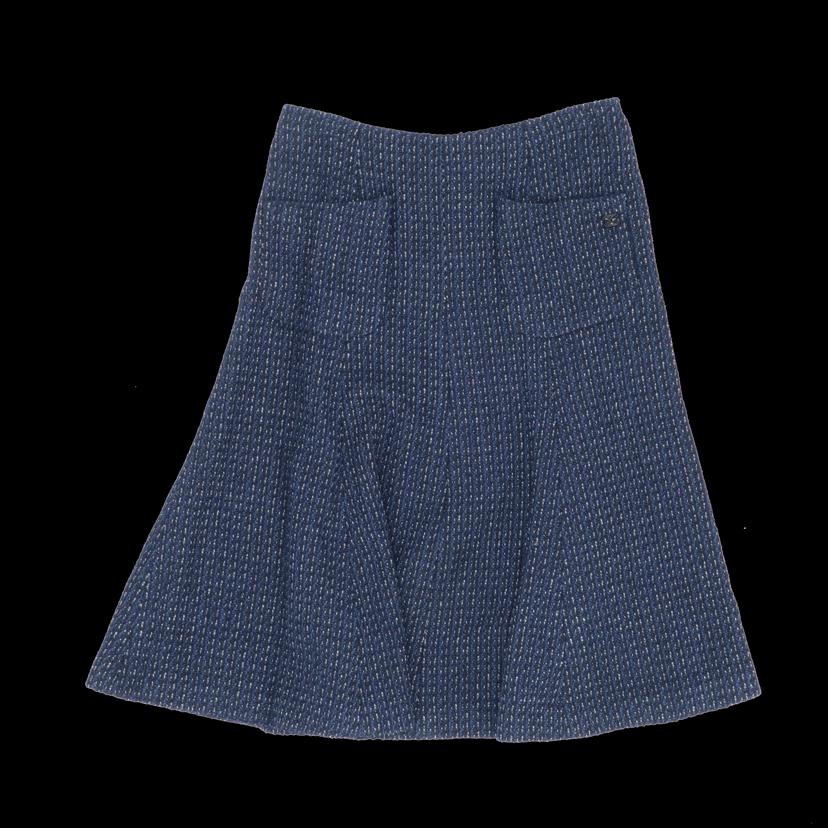 CHANEL シャネル/ツイードセットアップ/ネイビー/02C/P18870V10886//M1580/Aランク/05