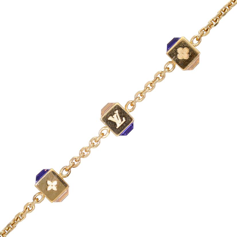 LOUIS VUITTON/25 ルイヴィトン/ブラスレ・コリエ・ギャンブル/GD金具/18cm/M66060//GL1***/ABランク/75