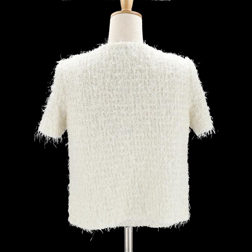 CHANEL シャネル/シャギーツイードアンサンブル/白/99P/P12867V00570//AD882/Aランク/05