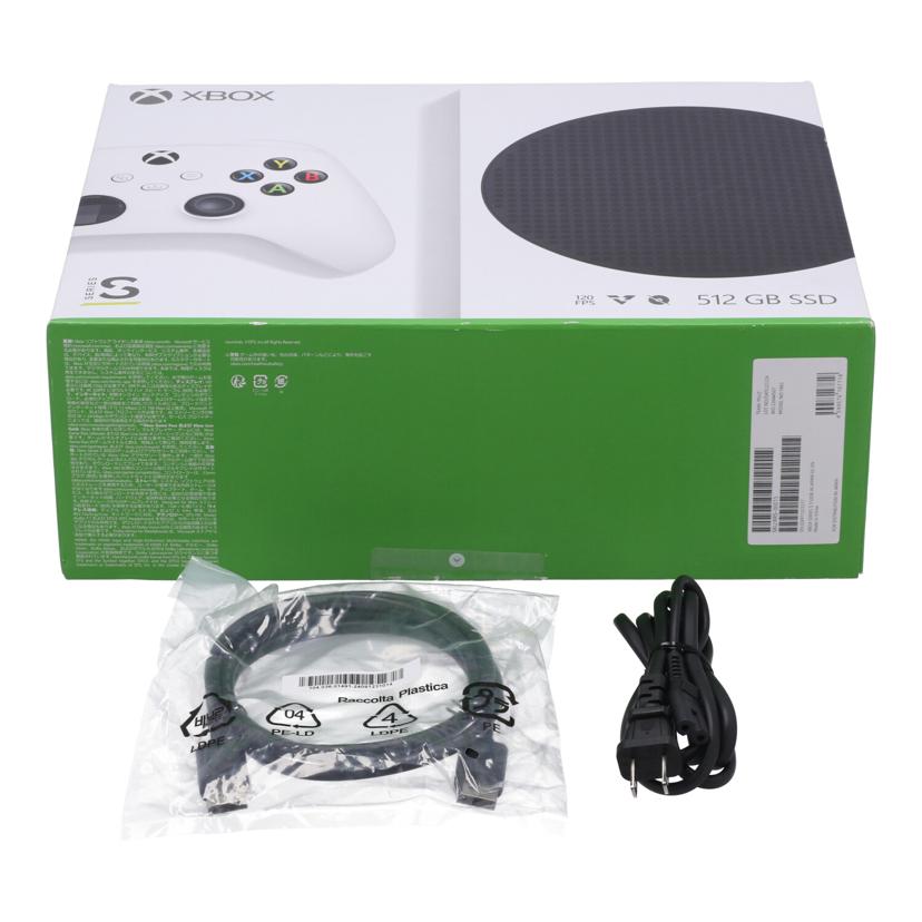 Microsoft マイクロソフト/XBOX Series S本体 512GB/RRS-00015//224911223217/Bランク/75