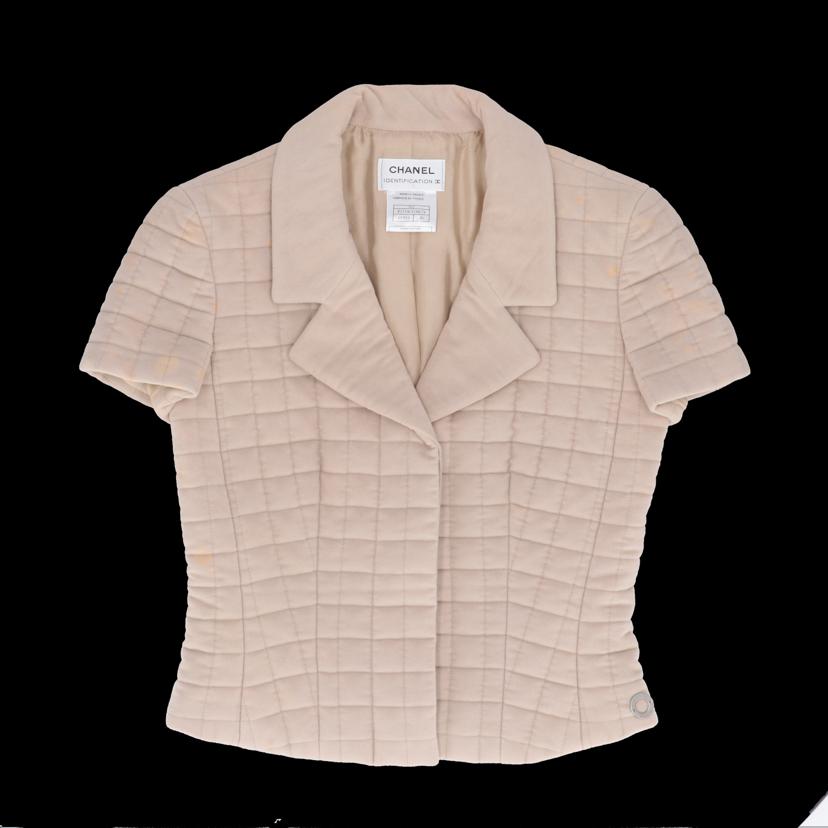 CHANEL シャネル/半袖キルティングジャケット/ベージュ/00T/P15546V08674//AF894/BCランク/05