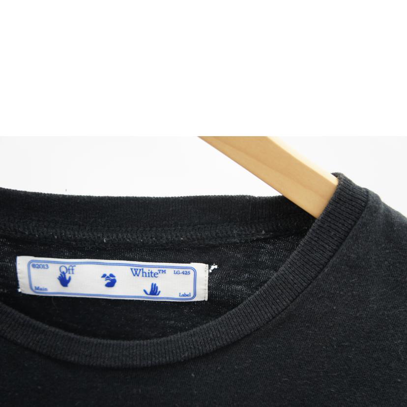 Off White オフホワイト/ロングTシャツ ハンドシェイク アロー/M/ブラック/OMAB001F20FAB008//Bランク/01