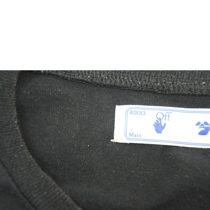 Off White オフホワイト/ロングTシャツ ハンドシェイク アロー/M/ブラック/OMAB001F20FAB008//Bランク/01