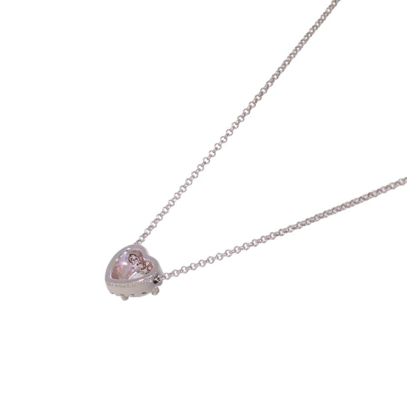 Pt900/K18ダイヤネックレス0.375/0.08ct//Aランク/69