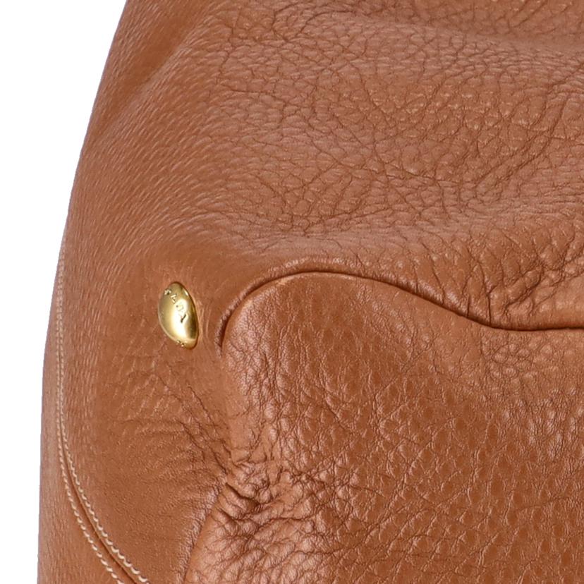 PRADA プラダ/プラダ ヴィッテロレザー2Wayハンド/ブラウン//8/Bランク/75