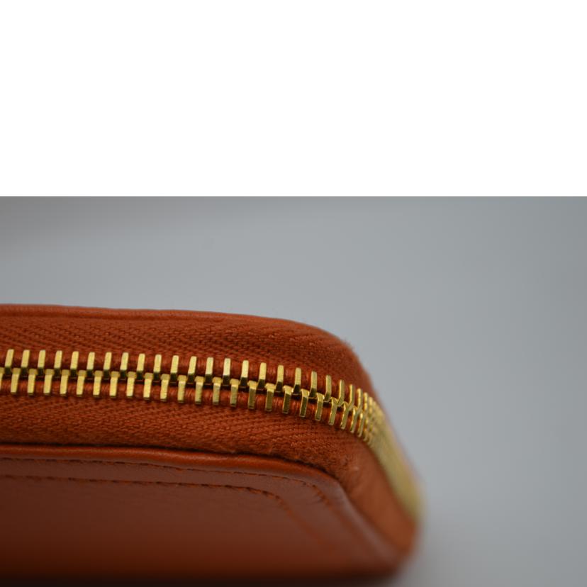 PRADA プラダ/ヴィッテロダイノラウンドファスナー長財布/パパヤ/1ML506//203/Aランク/89