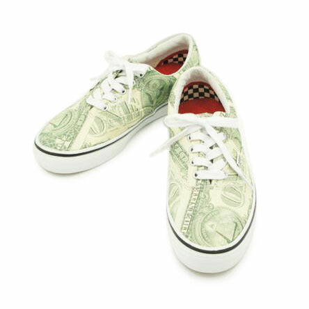 VANS×Supreme バンズ×シュプリーム/VANS×Supreme SKATE ERA/VN0A5FC9GRN//27.5cm/ABランク/70