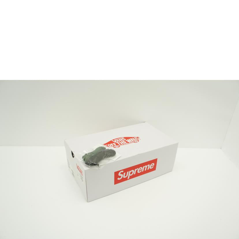 VANS×Supreme バンズ×シュプリーム/VANS×Supreme SKATE ERA/VN0A5FC9GRN//27.5cm/ABランク/70