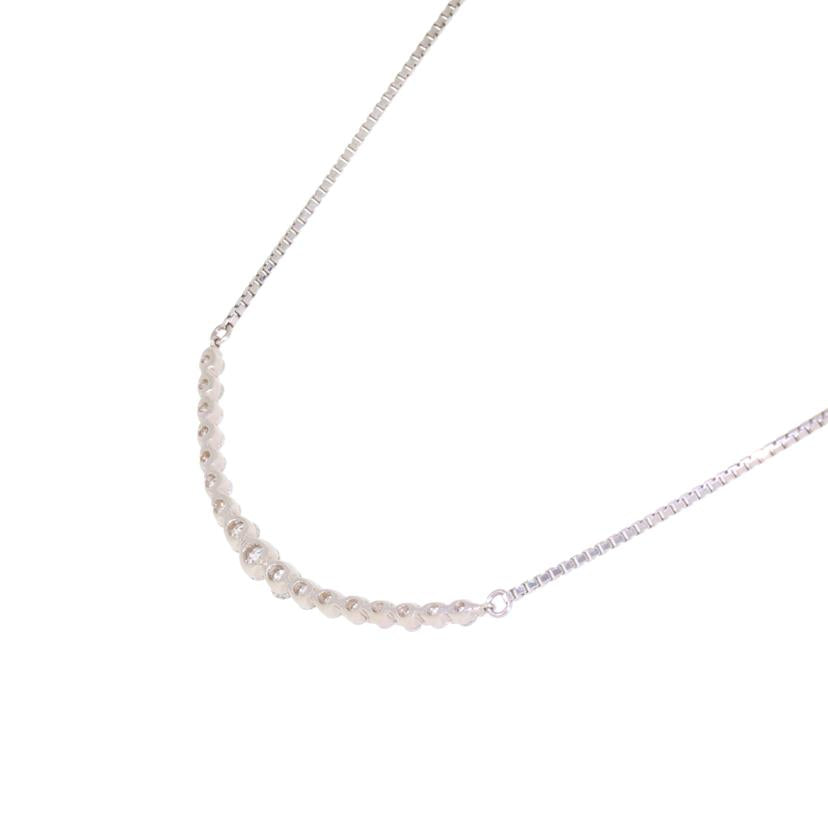 / PT900/850ダイヤネックレス1.00ct//Aランク/92