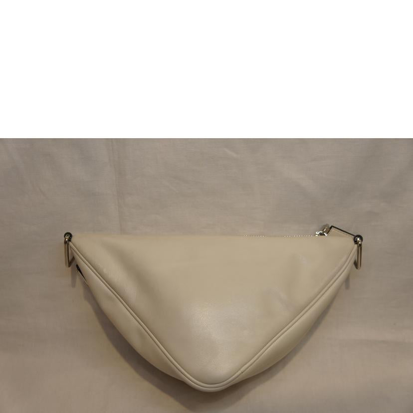 PRADA/トライアングルレザーショルダーエンボスロゴ/1BH190//7/D/ABランク/92