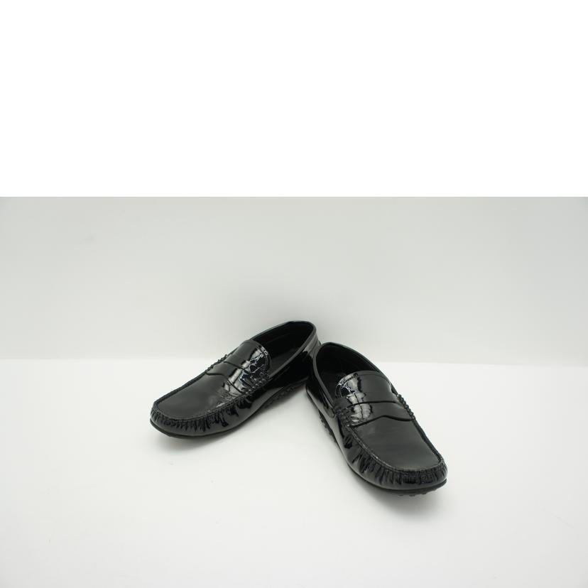 TOD’S/パテントレザーローファー/ブラック//サイズ約26.5cm~27cm/ABランク/18