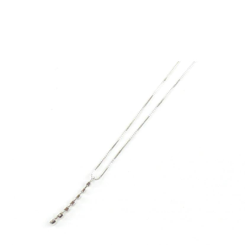 K18WGダイヤネックレス0.30//ABランク/64