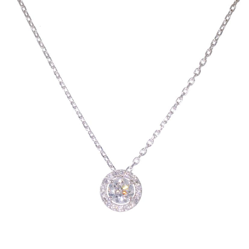 / PT900/850ダイヤネックレス0.556/0.10ct//Aランク/92