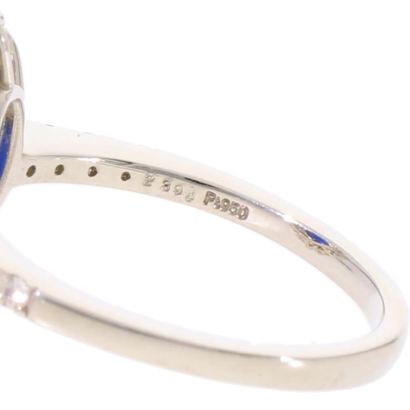 /◎PT950サファイアダイヤリング2.394/D0.69ct//Aランク/59