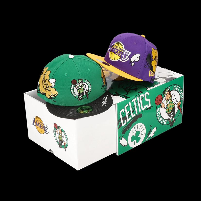 NEWERA ニューエラ/NEW ERA × SHUN SUDO / レイカーズ& セルティックス//SAランク/69