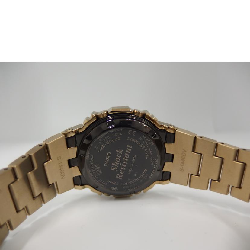 CASIO/G-SHOCK/フルメタル/電波ソーラー/GMW-B5000//201*****/Aランク/82