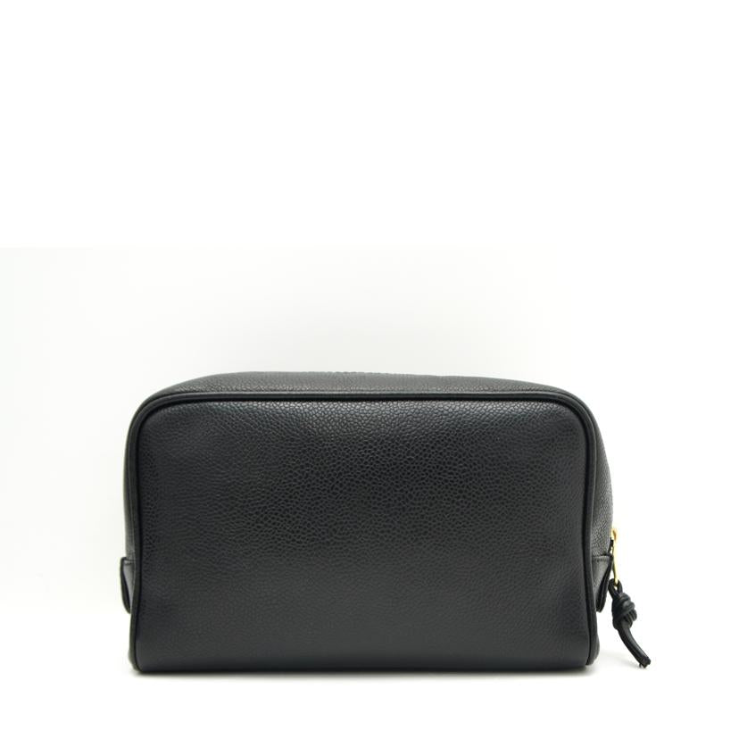 CHANEL シャネル/△ココマーク/キャビアスキンポーチ//144***/Bランク/75