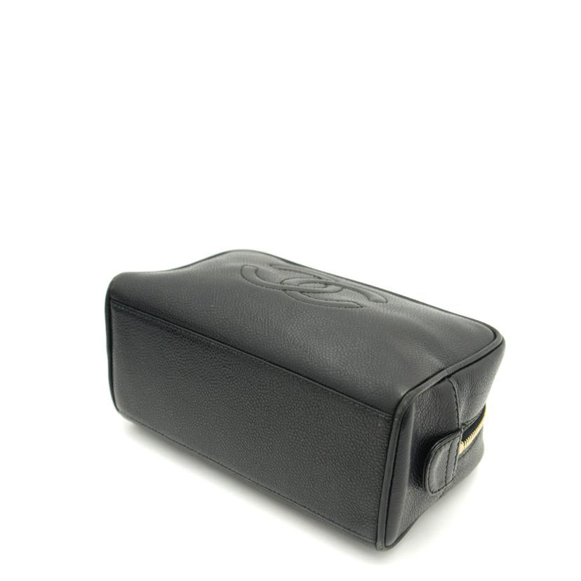 CHANEL シャネル/△ココマーク/キャビアスキンポーチ//144***/Bランク/75