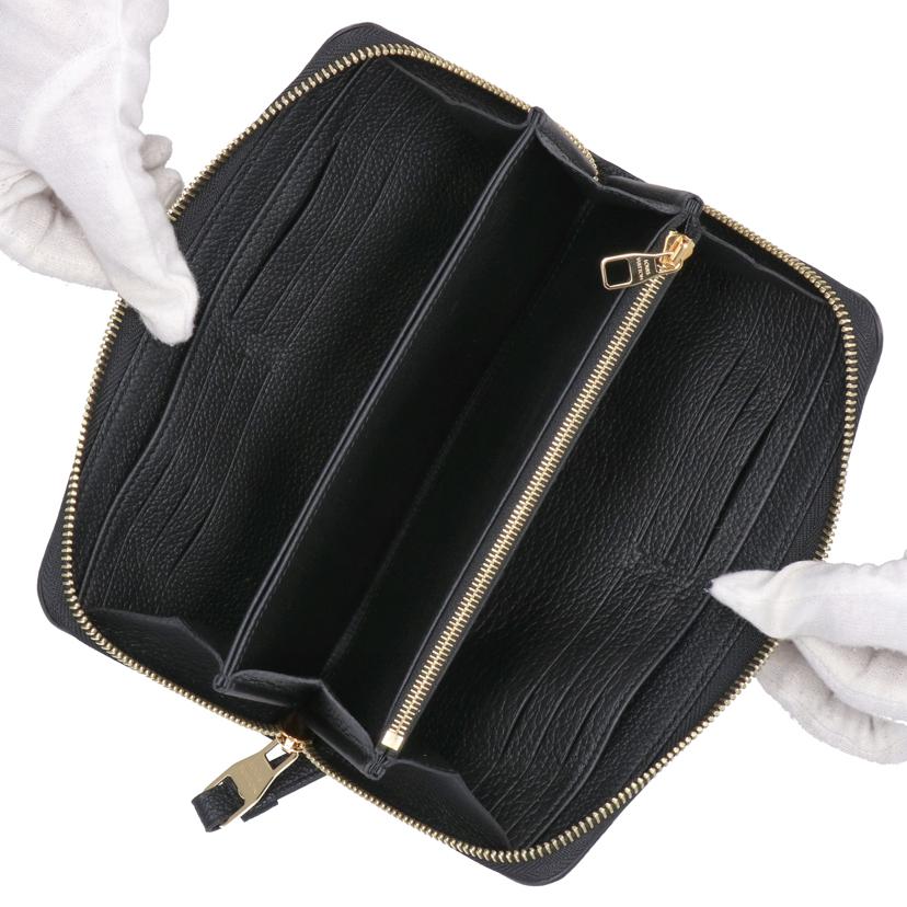 LV ルイ・ヴィトン/ジッピー・ウォレット/アンプラント/バイカラー/ブラック×ベージュ/M80481//RFI****/Aランク/77