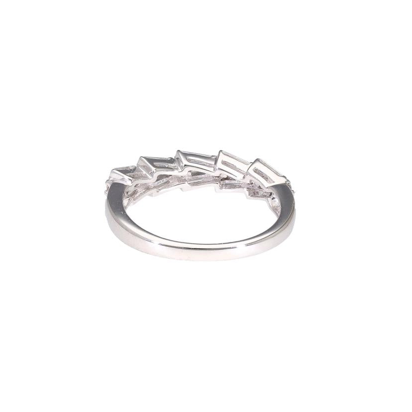K18WGダイヤリング0.37ct//Aランク/64