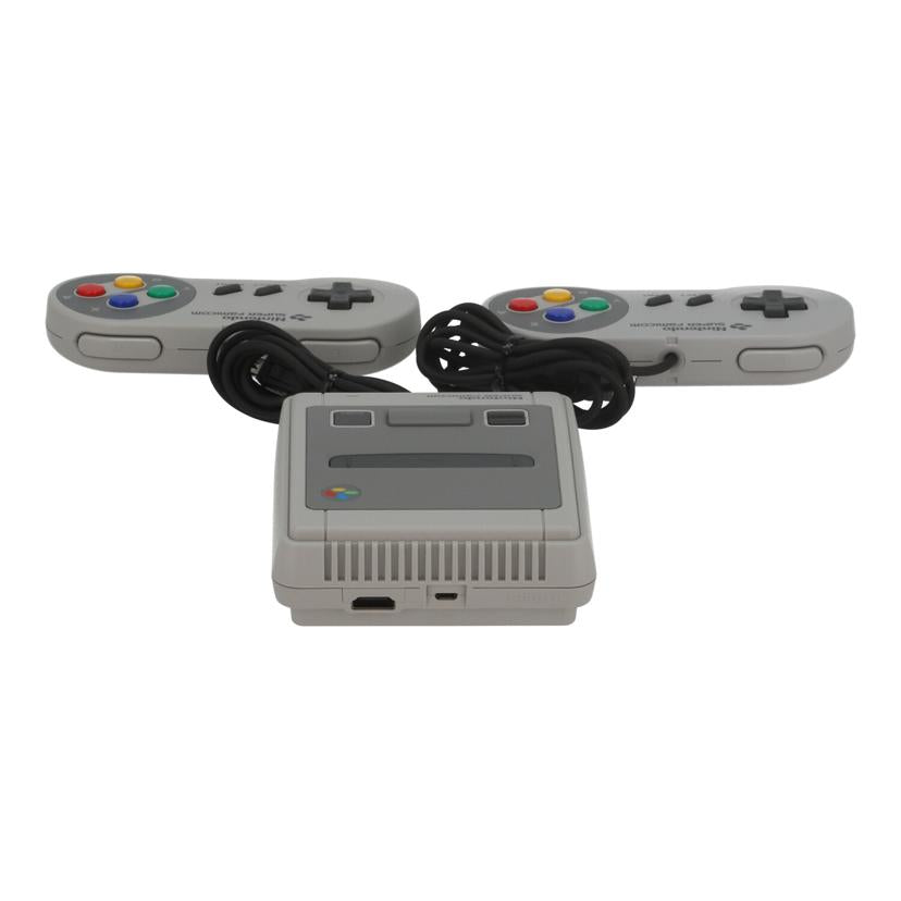 NINTENDO 任天堂 ニンテンドー /クラシックミニ スーパーファミリーコンピューター/CLV-S-SHVF//SJE109248839/Bランク/78
