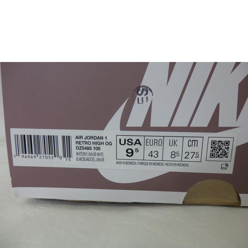 NIKE ナイキ/AIR JORDAN1 RETRO HIGH OG/DZ5485-105//Bランク/84