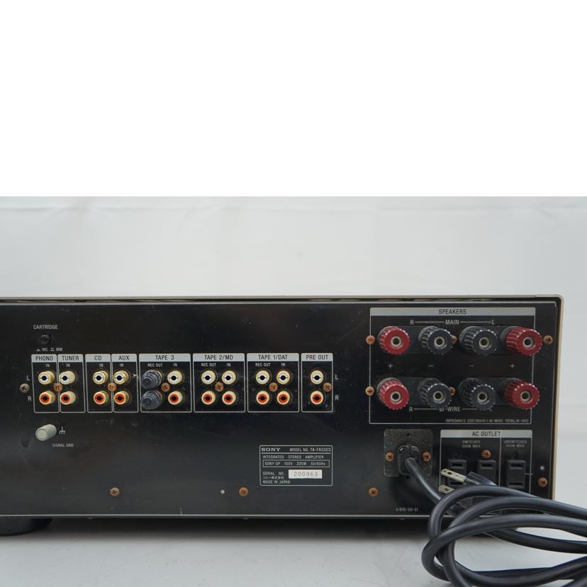 SONY ソニー/プリメインアンプ/TA-FA50ES//200963/Cランク/67