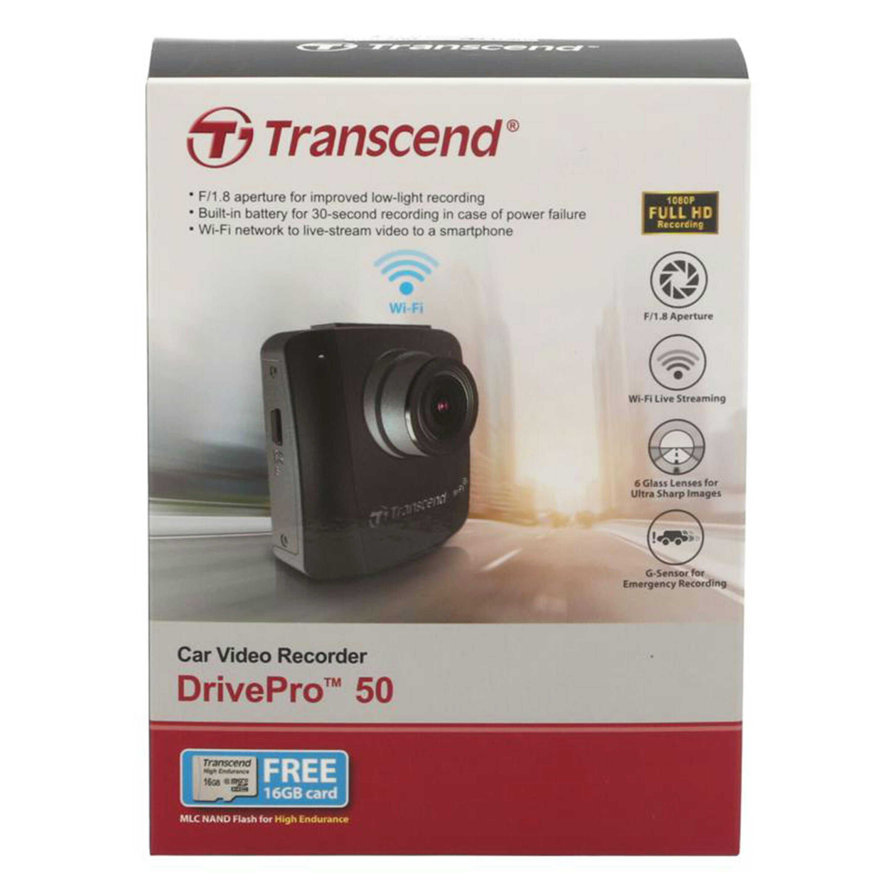 Transcend トランセンド/ドライブレコーダー／DrivePro　50/TS16GDP50M//E149900019/Sランク/62