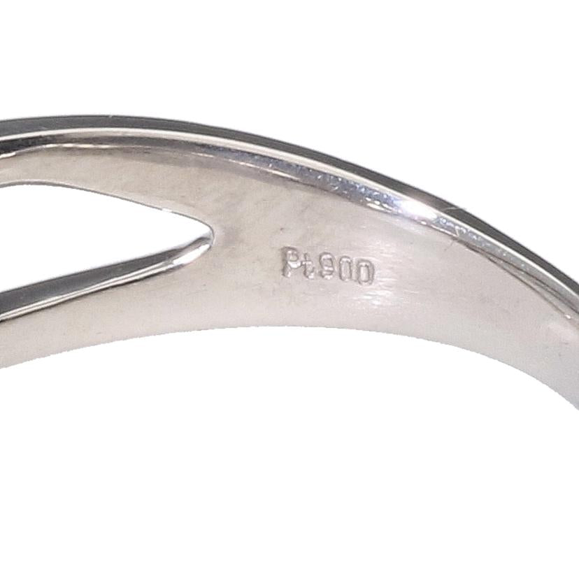 Pt900ダイヤリング0.22/0.21ct//Aランク/65