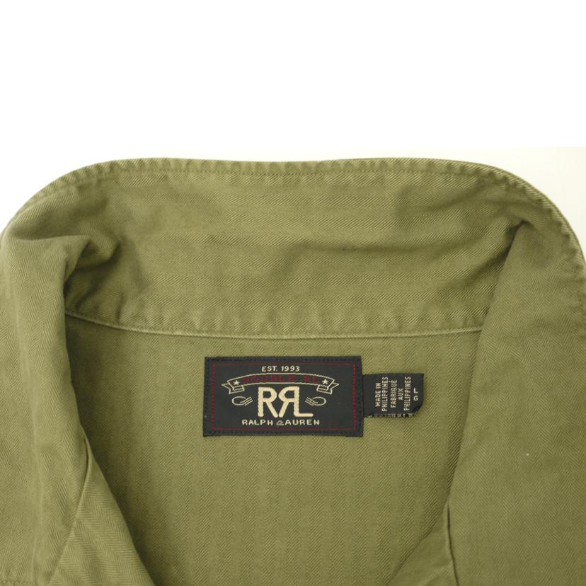 RRL ダブルアールエル/M-43ヘリンボーンツイルオーバーシャツ//Aランク/69